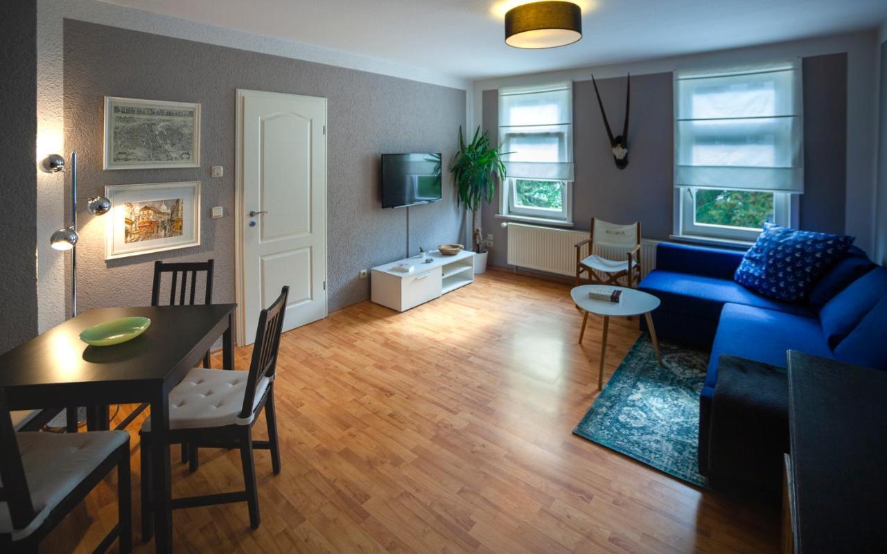 Apartment Ferienwohnung Blumenstadt Эрфурт Экстерьер фото